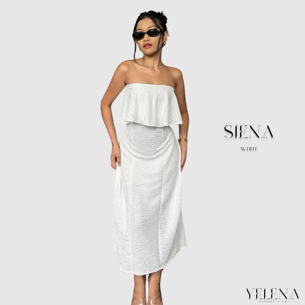 Siena Bandeau Midi Dress My Store