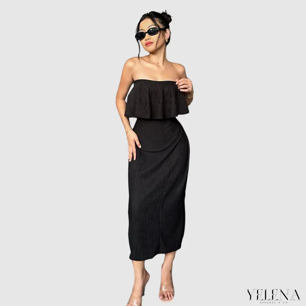 Siena Bandeau Midi Dress My Store