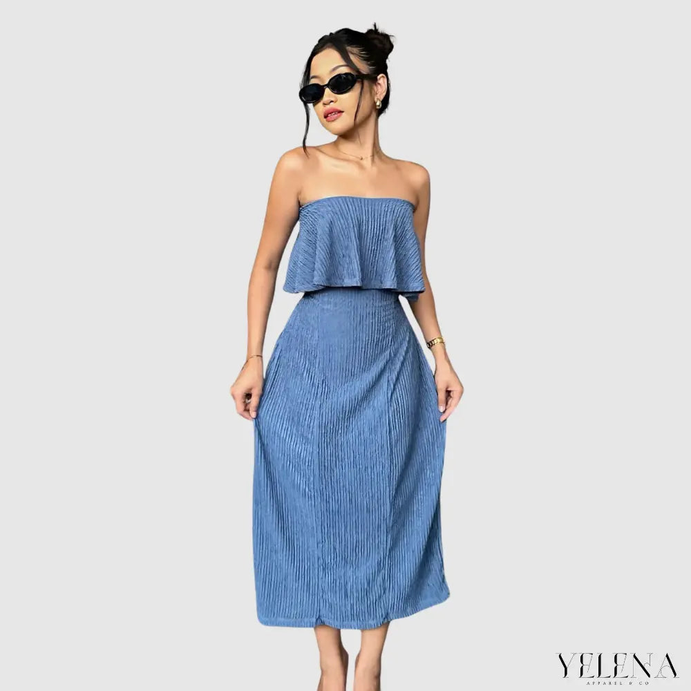 Siena Bandeau Midi Dress My Store