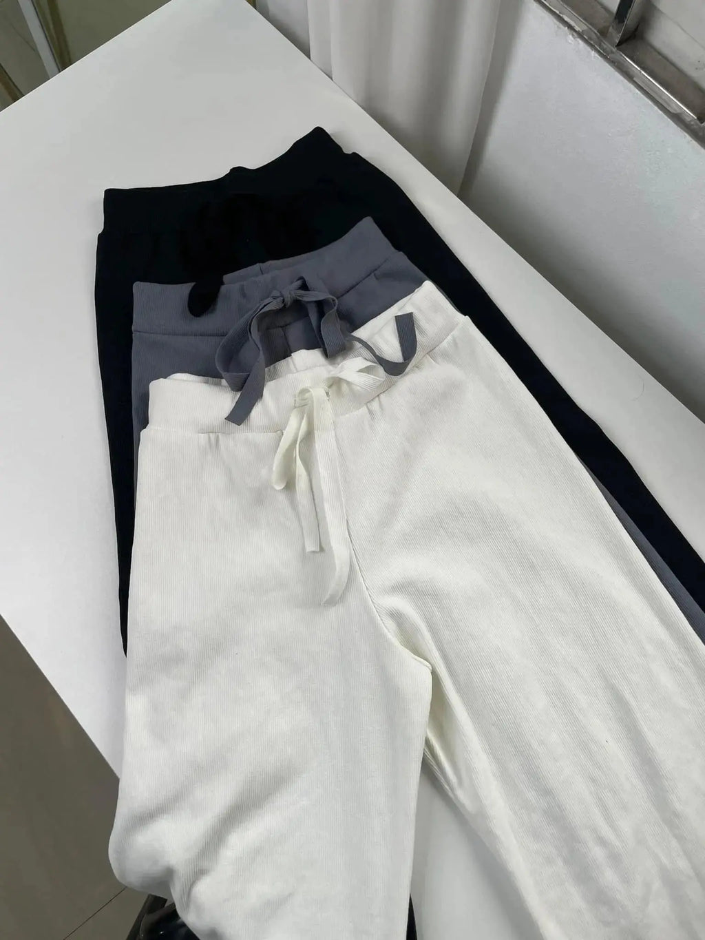 Amora Knitted Rib Pants My Store