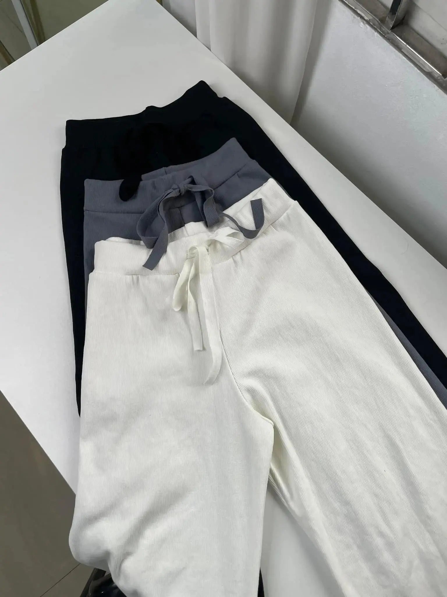 Amora Knitted Rib Pants My Store