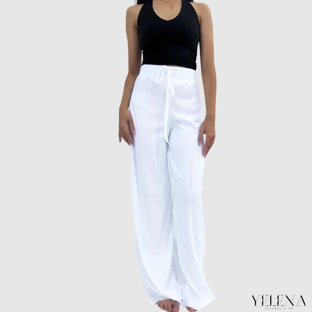 Amora Knitted Rib Pants My Store